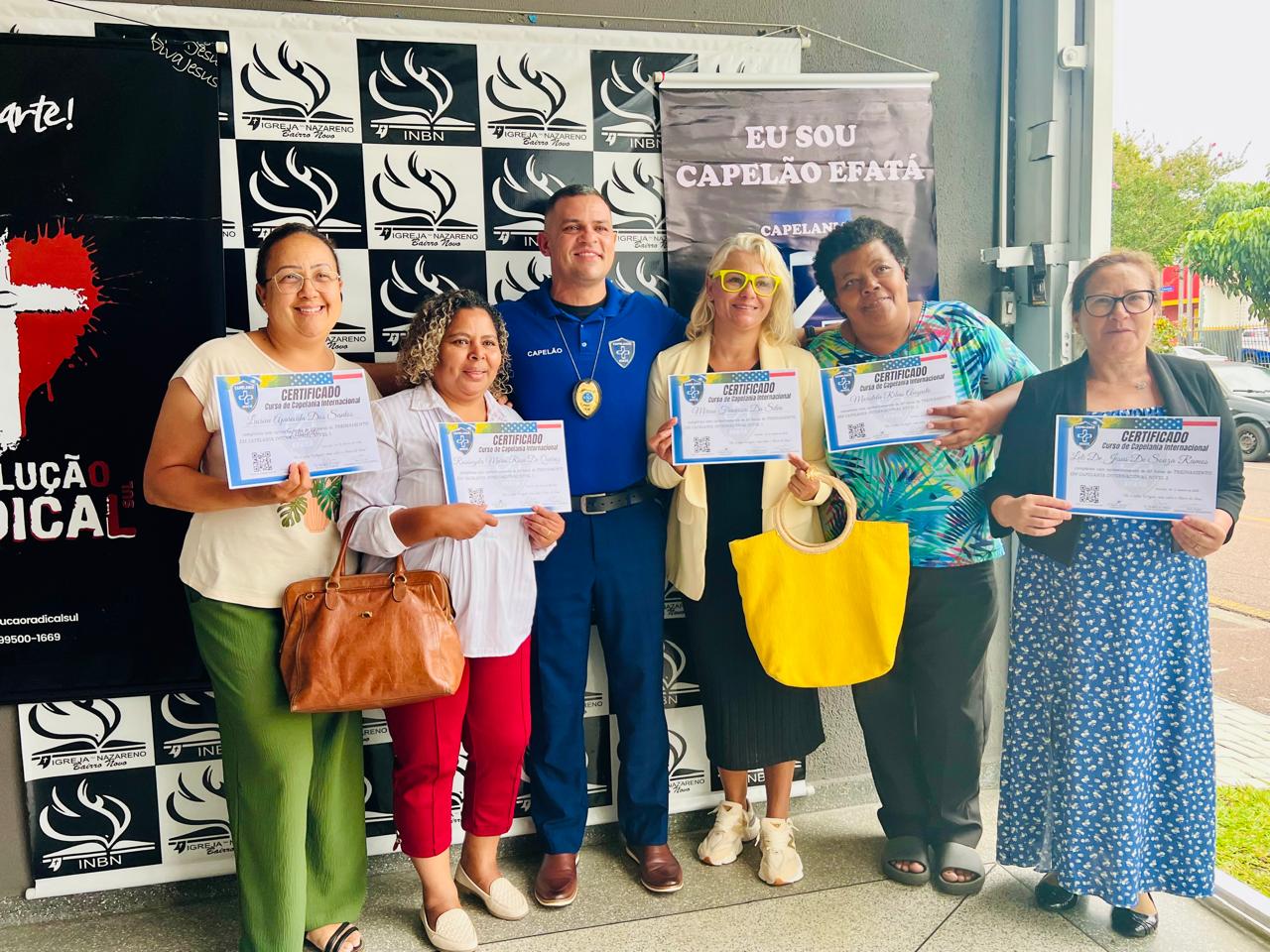 Capelãs com certificados